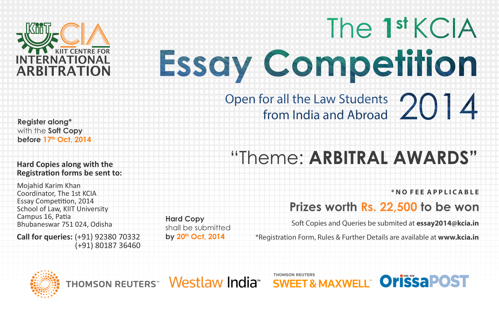 Essay competition law